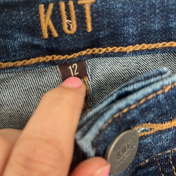 KUT from the Kloth, 12, “FAB AB”toothpick skinny - Picture 4 of 10